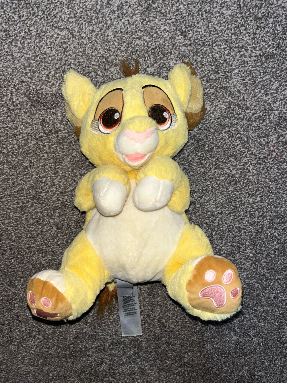Disney Parks Babies Simba The Lion King Cub Plush Stuffed Animal